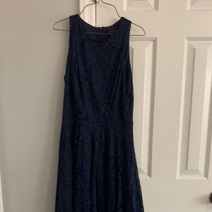 Navy bridesmaid dress